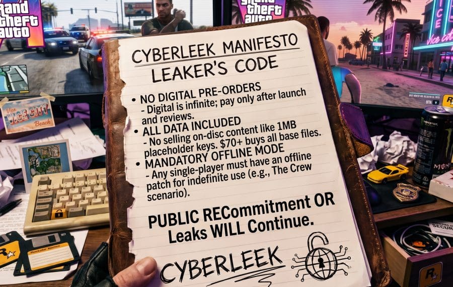 Leaker-ul GTA VI are un manifest. Care sunt cerințele pentru a opri lansarea clipurilor
