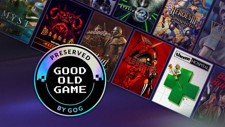 GOG readuce la viață cutiile de carton pentru jocuri clasice