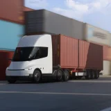 Tesla a dezvăluit camionul electric Semi în varianta europeană