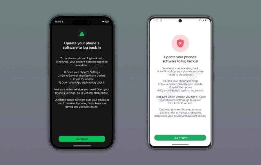 WhatsApp a început să blocheze accesul pe terminalele mai vechi